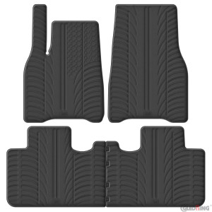 Rubber mats for Tesla Model Y