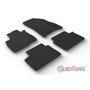 Rubber mats for Dacia Duster