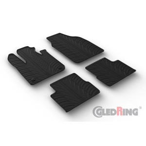Rubber mats for Fiat 500L