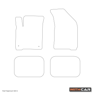 Carpet mats for Fiat Freemont