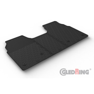 Rubber mats for Ford Transit Custom Furgon (manual)