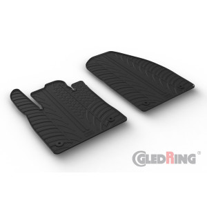 Rubber mats for Ford Transit Custom Furgon (automatic)