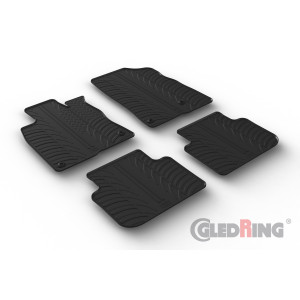 Rubber mats for Honda Civic e:HEV HB (automatic)