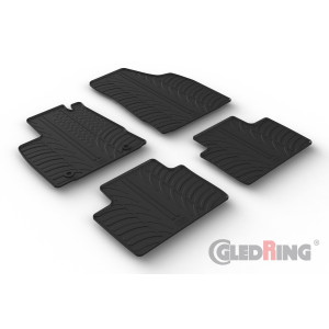 Rubber mats for MG 4 EV