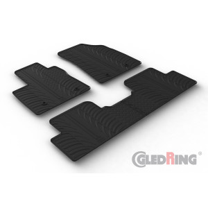 Rubber mats for MG 4 EV