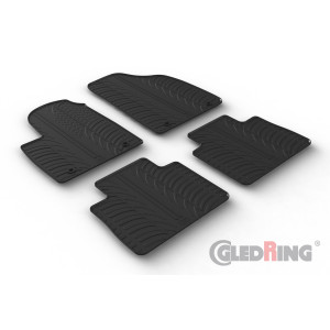 Rubber mats for MG 4 EV