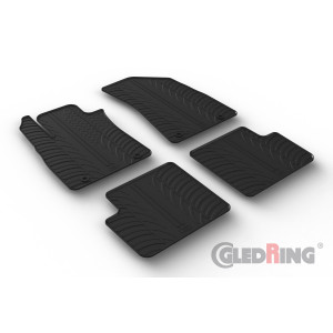 Rubber mats for MG ZS (not for hybrid / automatic)