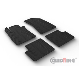 Rubber mats for MG ZS (not for hybrid / manual)
