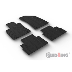 Rubber mats for MG ZS EV