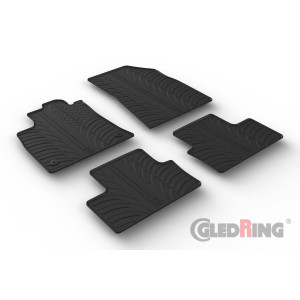 Rubber mats for Mitsubishi L200 (FL 2019->)