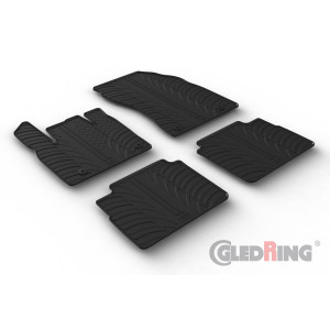 Rubber mats for Nissan X-trail