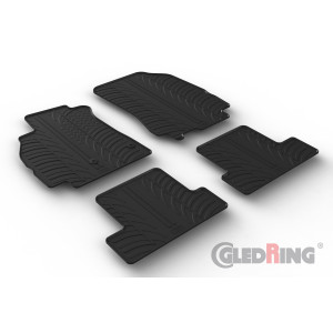 Rubber mats for Renault Megane III HB