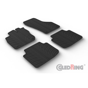 Rubber mats for Skoda Superb