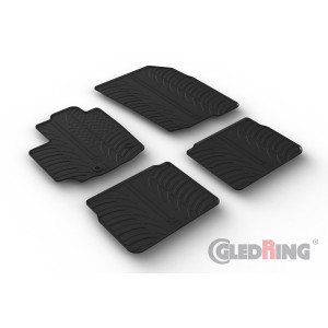 Rubber mats for Suzuki SX4 S-CROSS & Hybrid (automatic & manual)