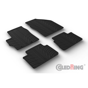 Rubber mats for Mazda 2