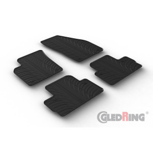 Rubber mats for Volvo C40 (electric)