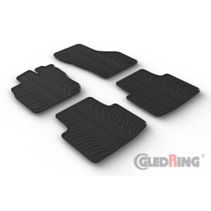 Rubber mats for Volkswagen Passat