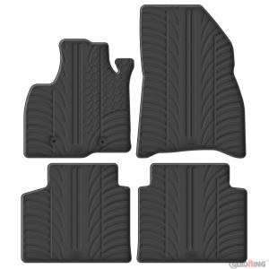Rubber mats for Dacia Duster