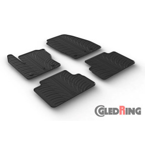 Rubber mats for Ford C-Max (5 doors)
