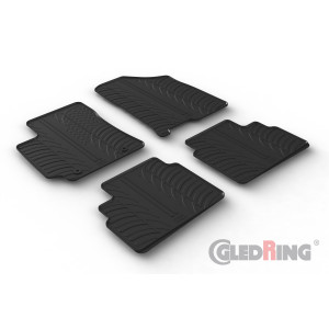 Rubber mats for Hyundai KONA-electric