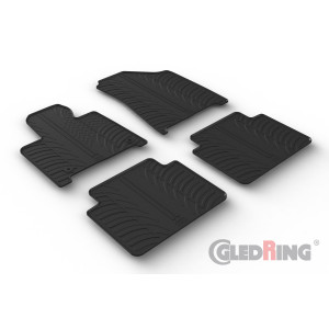 Rubber mats for Hyundai Santa Fe