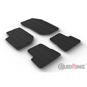 Rubber mats for JEEP COMPASS